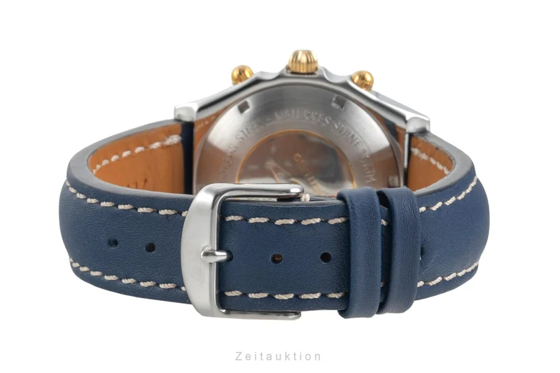 Breitling Chronomat chronograph gilt / steel automatic men's watch 81.950, B13047 [2604318]