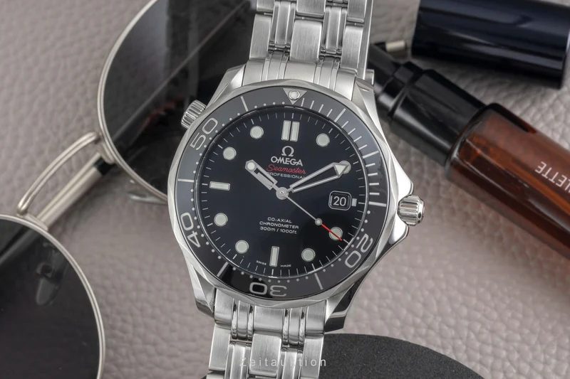 Omega Seamaster steel automatic men's watch 212.30.41.20.01.003 LP: 6500EUR [2604373]