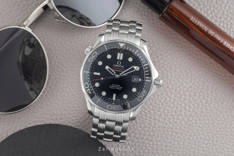 Omega Seamaster steel automatic men's watch 212.30.41.20.01.003 LP: 6500EUR [2604373]