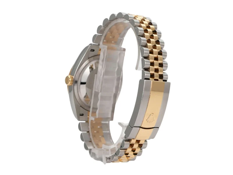 Rolex Datejust 36 Edelstahl Gold 126233 Silber R Diamant Jubile-Band