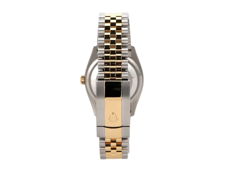 Rolex Datejust 36 Edelstahl Gold 126233 Silber R Diamant Jubile-Band