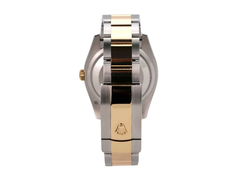 Rolex Datejust 36 Edelstahl Gelbgold 116233 Champagner Römisch