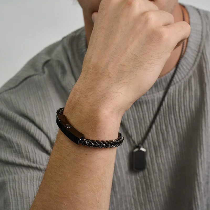 Franco Link ID Urnenarmband | 6MM