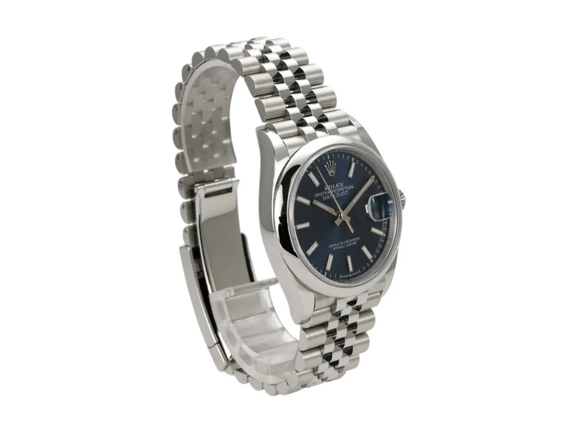 Rolex Datejust 36 Oystersteel 126200 Blau Jubile-Band