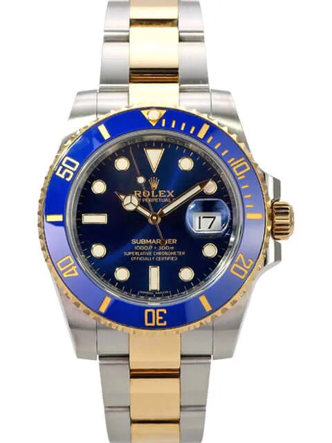 Rolex Submariner Date 116613LB Edelstahl Gelbgold
