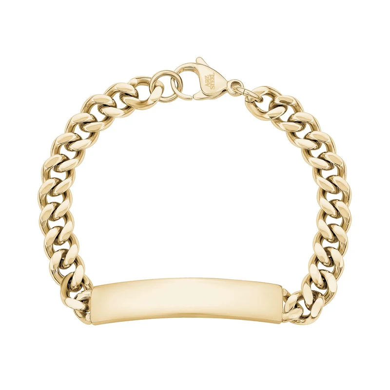 8mm Cuban Link ID-Armband