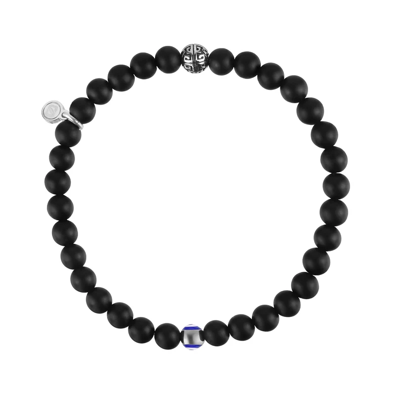 Böses Auge Schutz Perlenarmband | 6MM