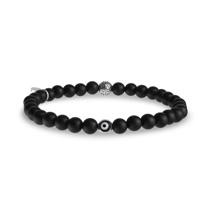 Böses Auge Schutz Perlenarmband | 6MM