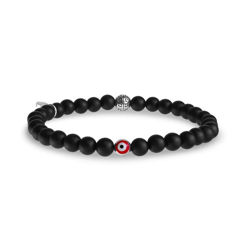 Böses Auge Schutz Perlenarmband | 6MM