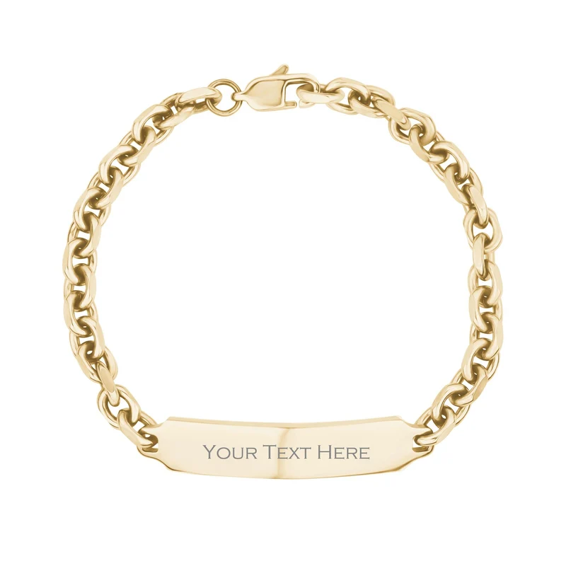 5mm Anker-Link ID-Armband
