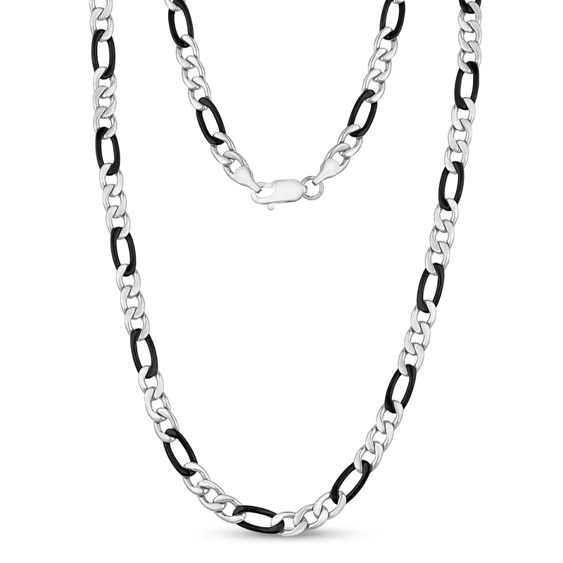 7mm Figaro-Gliederkette