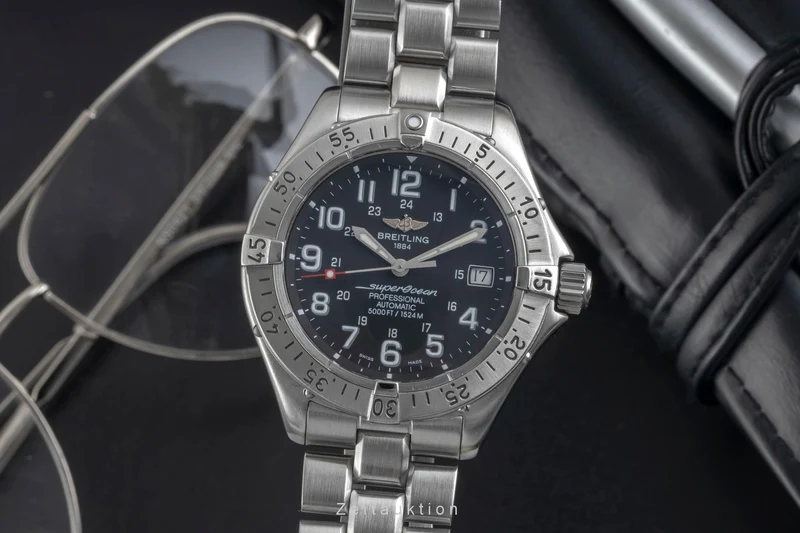 Breitling Superocean steel automatic men's watch A17345 [2604049]