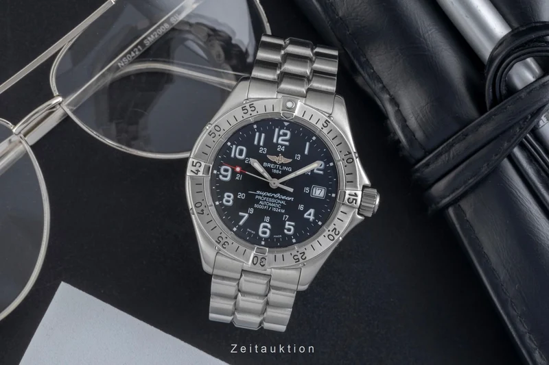 Breitling Superocean steel automatic men's watch A17345 [2604049]