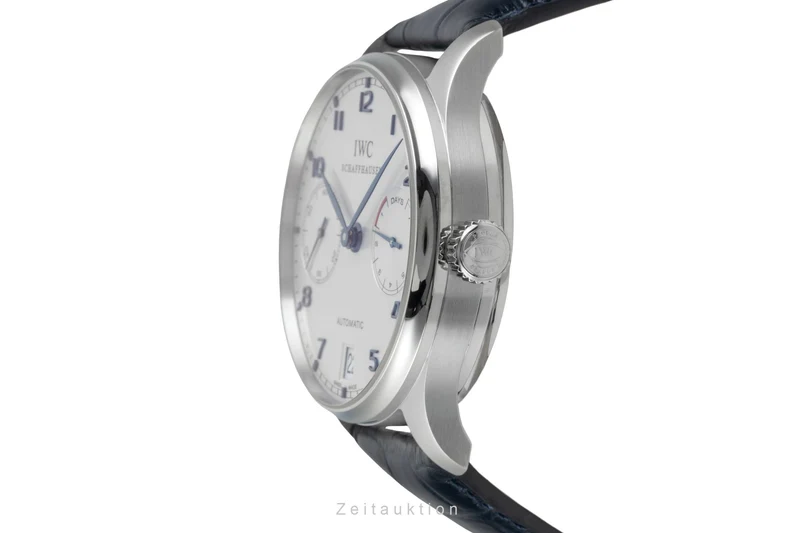 IWC Portugieser steel automatic men's watch IW500107 LP: 14000EUR [2603608]