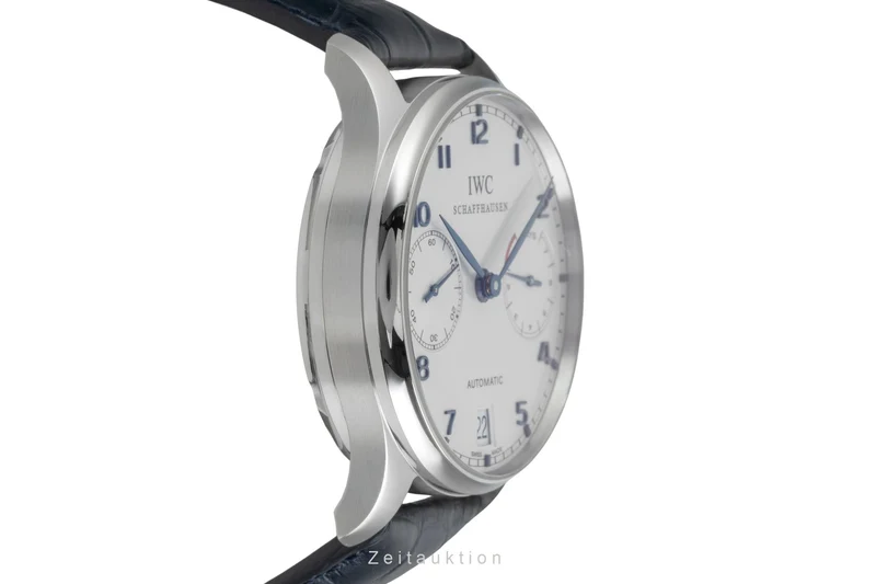 IWC Portugieser steel automatic men's watch IW500107 LP: 14000EUR [2603608]