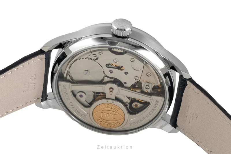 IWC Portugieser steel automatic men's watch IW500107 LP: 14000EUR [2603608]