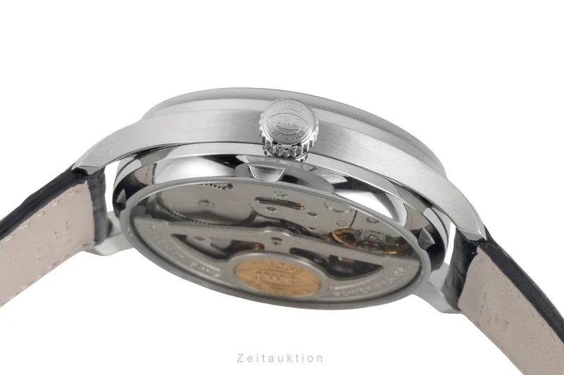 IWC Portugieser steel automatic men's watch IW500107 LP: 14000EUR [2603608]
