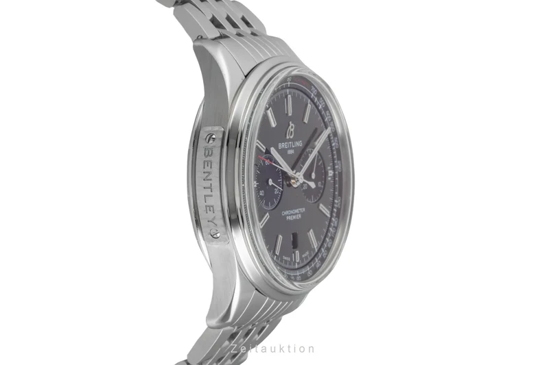 Breitling Premier chronograph steel automatic men's watch AB0118A11L1A1 LP: 9550EUR [2604437]