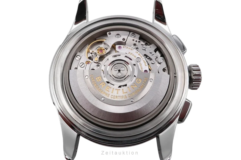 Breitling Premier chronograph steel automatic men's watch AB0118A11L1A1 LP: 9550EUR [2604437]