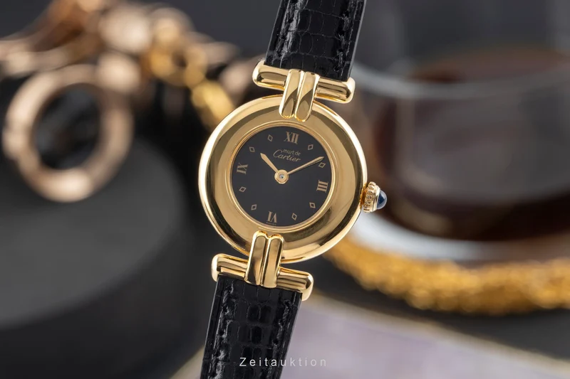 Cartier Vermeil silver-gilt quartz women's watch 590002 [2603180]