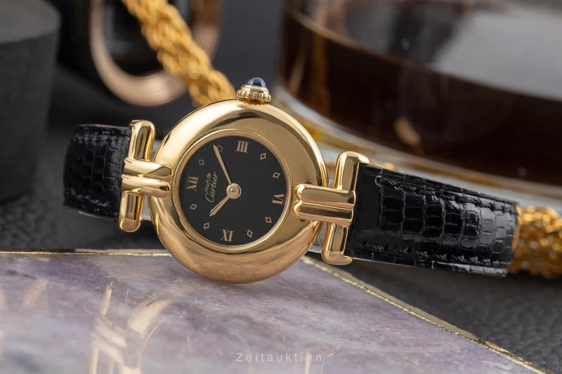 Cartier Vermeil silver-gilt quartz women's watch 590002 [2603180]