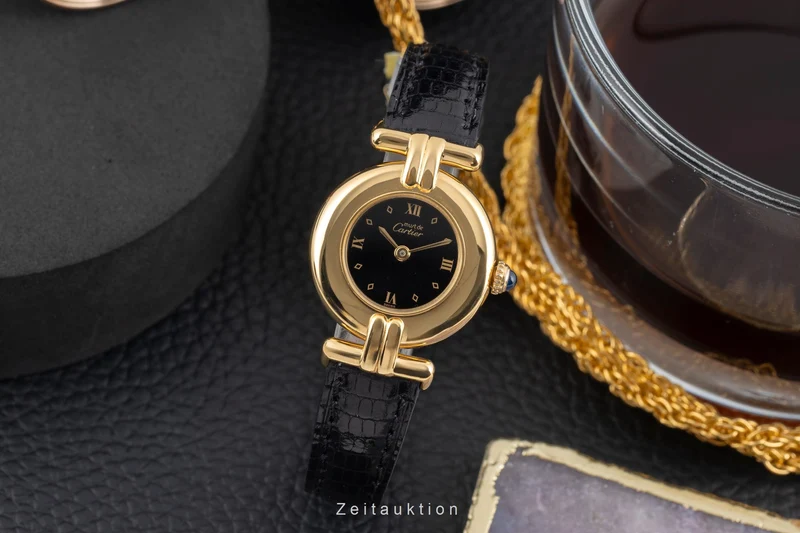 Cartier Vermeil silver-gilt quartz women's watch 590002 [2603180]