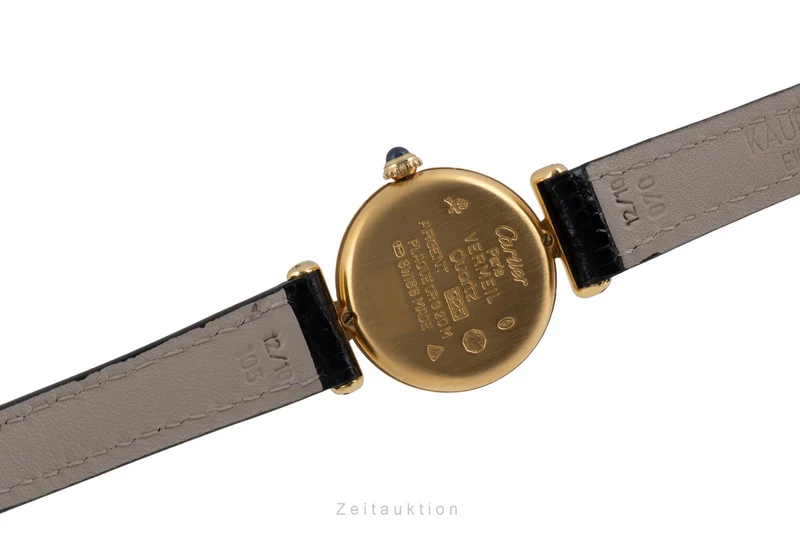 Cartier Vermeil silver-gilt quartz women's watch 590002 [2603180]