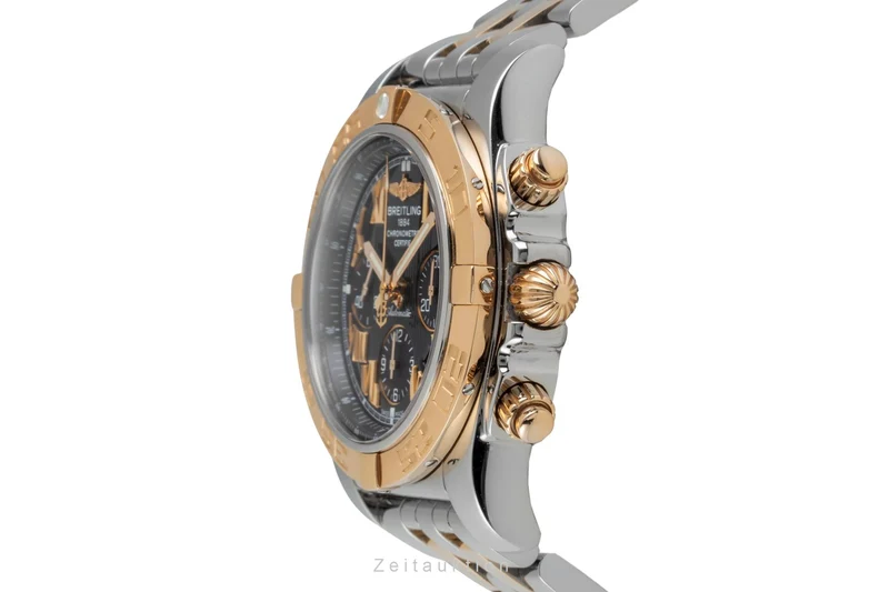 Breitling Chronomat 44 chronograph steel / gold automatic men's watch CB011012/B957 [2604424]