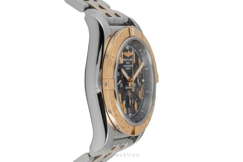 Breitling Chronomat 44 chronograph steel / gold automatic men's watch CB011012/B957 [2604424]