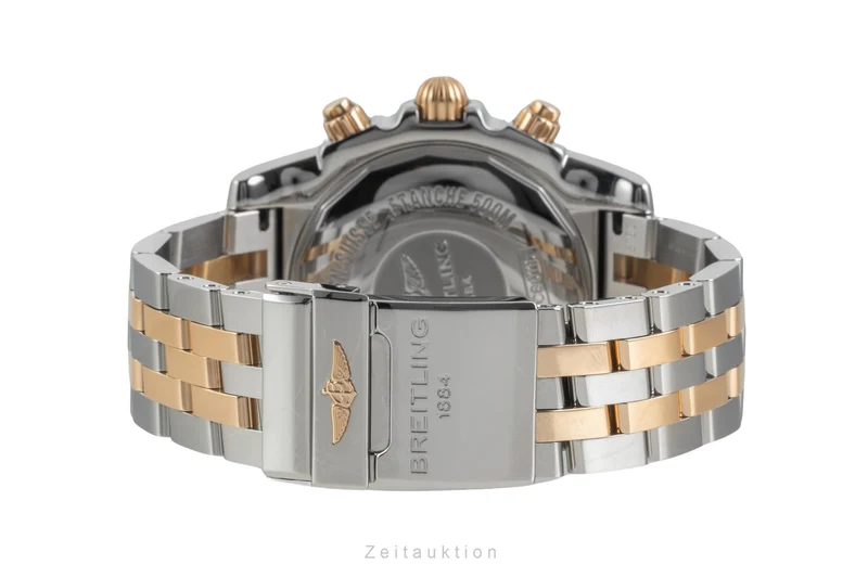 Breitling Chronomat 44 chronograph steel / gold automatic men's watch CB011012/B957 [2604424]