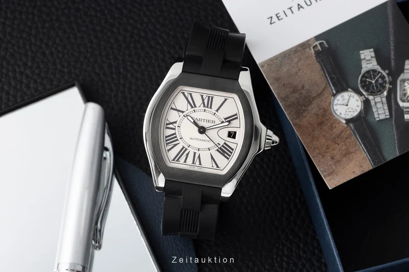 Cartier Roadster steel automatic men's watch W6206018 [2604483]