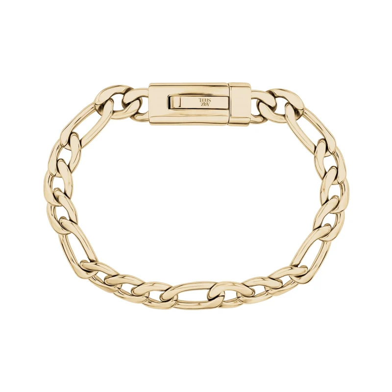 9mm Figaro Gliederarmband