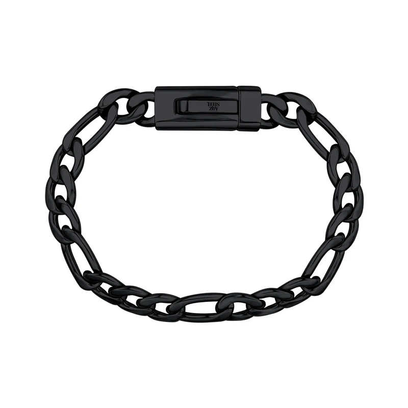 9mm Figaro Gliederarmband