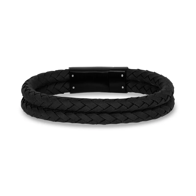 Zweireihiges Lederarmband