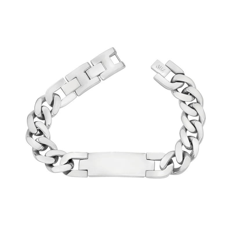 14mm Cuban Link ID-Armband