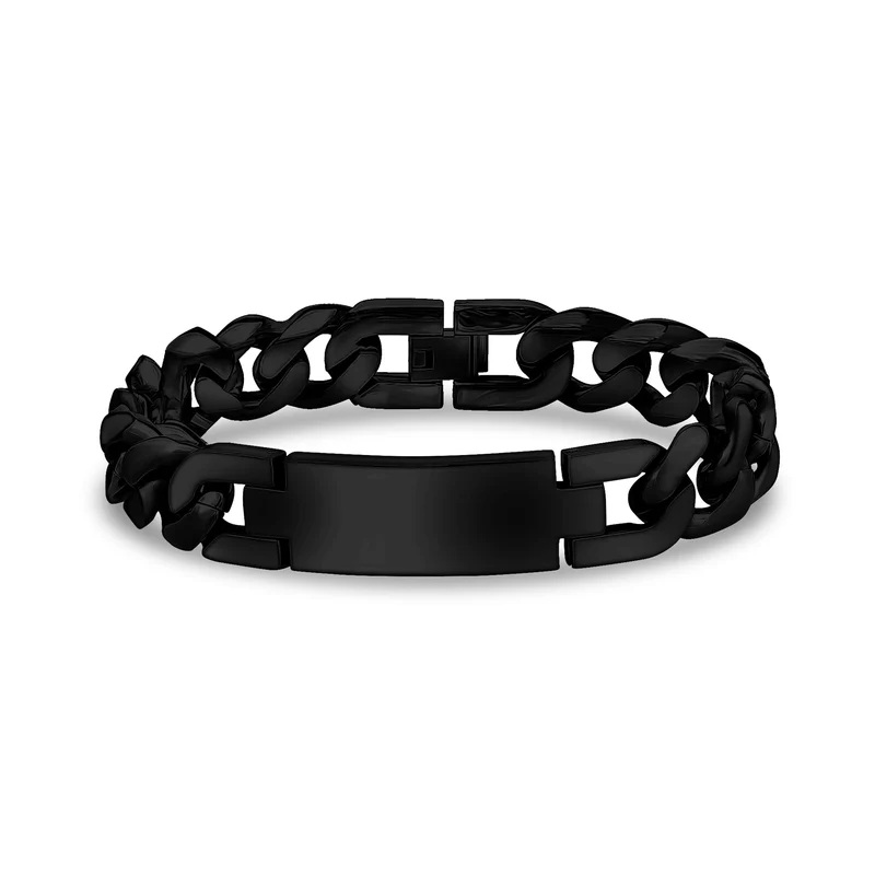 14mm Cuban Link ID-Armband