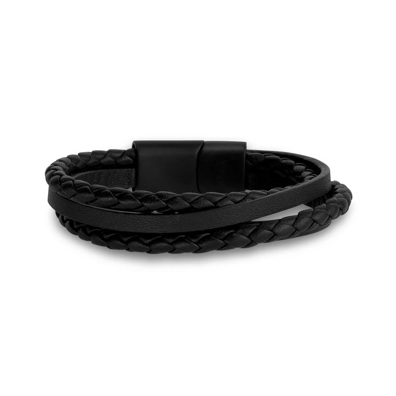 Mehrreihiges Lederarmband