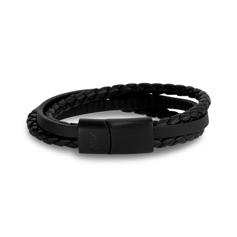 Mehrreihiges Lederarmband