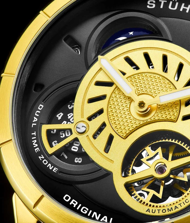Stührling Tesla 686 Automatic 45mm Skeleton