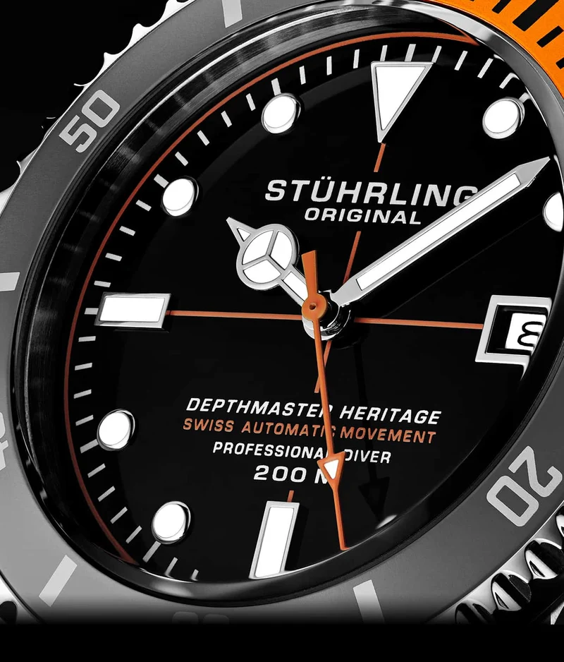 Stührling Anatol, Depthmaster Heritage, Signature Pen, and Watch Tool Kit