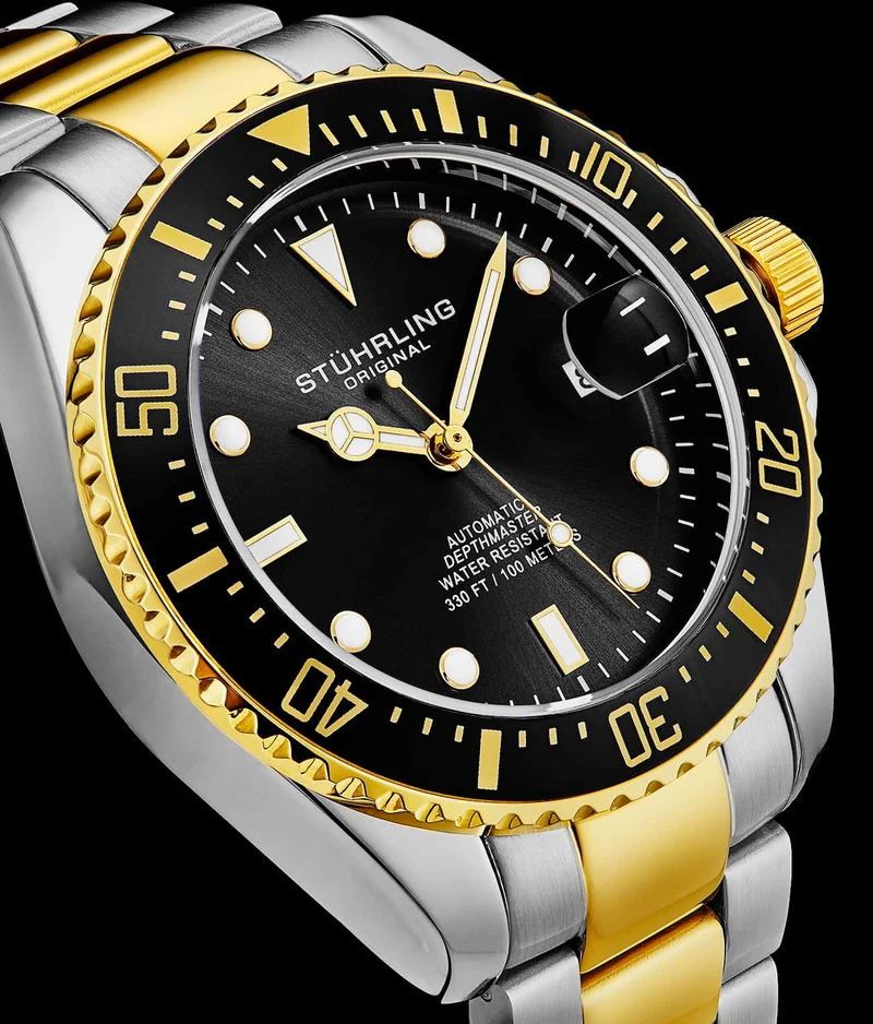 Stührling Japanese Automatic Depthmaster 4048 42mm Diver