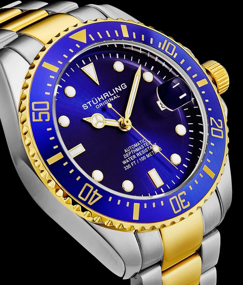 Stührling Japanese Automatic Depthmaster 4048 42mm Diver