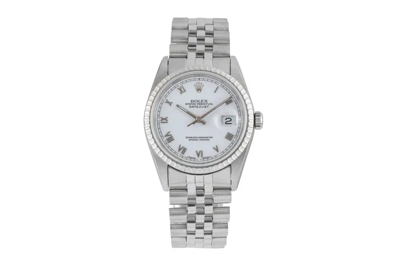 Rolex Datejust steel automatic men's watch 16220 [2604494]