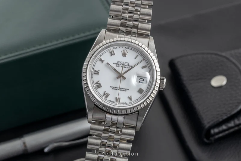 Rolex Datejust steel automatic men's watch 16220 [2604494]