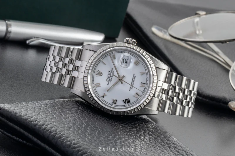 Rolex Datejust steel automatic men's watch 16220 [2604494]