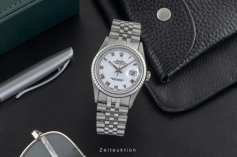 Rolex Datejust steel automatic men's watch 16220 [2604494]