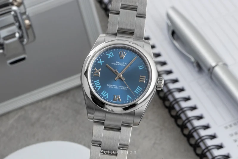 Rolex Oyster Perpetual steel automatic women's watch 177200 [2604348]