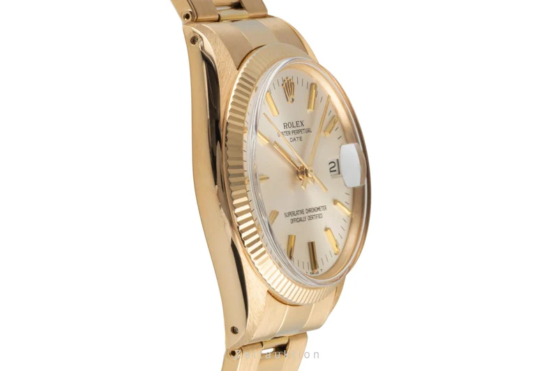 Rolex Date 18 ct gold automatic men's watch 1503 Vintage [2604568]