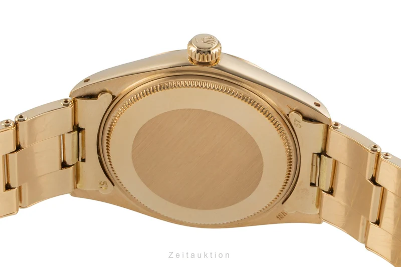 Rolex Date 18 ct gold automatic men's watch 1503 Vintage [2604568]