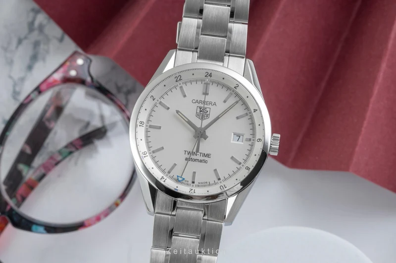 Tag Heuer Carrera steel automatic men's watch WV2116-0 LP: 5150EUR [2604417]